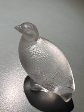 Lalique Vogel Rebhuhn PERDRIX - Glas René Lalique 1939 Maße ca. 14 cm X 17 cm