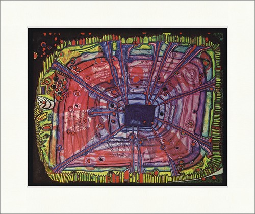 Hundertwasser rain blood - hundertwasser,