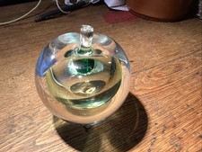 Transjö Hytta Schweden Glasskulptur Apfel In Apfel Glashütte 