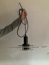 Vintage IKEA Pendelleuchte – Ufo-Design Acrylglas - Klassiker E27 70er Jahre
