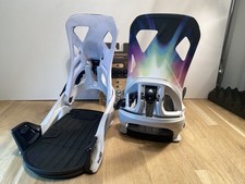 Burton STEP-ON Snowboard Bindung • ReFlex • Herren Gr. M • white cloud burst