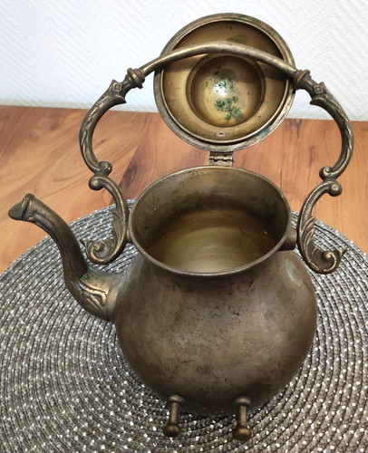 Antiker messing wasserkessel - messing,