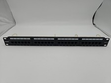 Intellinet Cat6 Patchpanel, 24-Port, UTP, 1HE, Black 24 PORTS SCHRANKPANEL