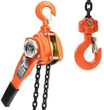 Ratschenzug 1,5T Hebezug Hebelzug Flaschenzug mit Haken Kettenzug 1500 kg