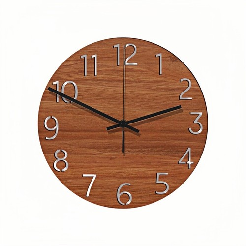 Wanduhr zoll holzrahmen - 12,