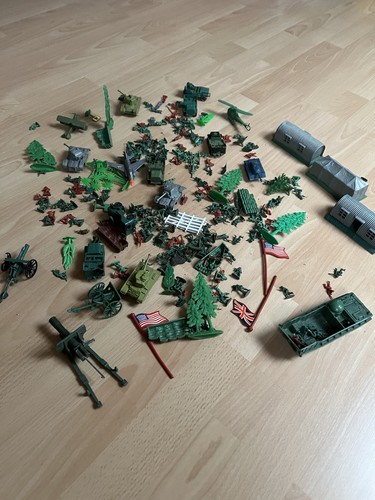 Armee figuren plastik konvolut - figuren,