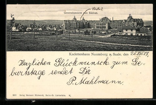Ansichtskarte naumburg - naumburg, a