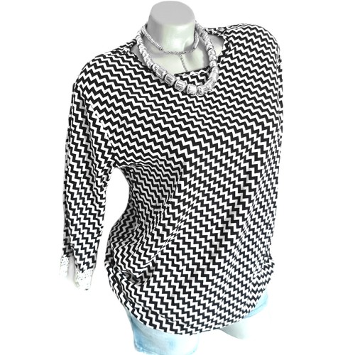 Chevron tunika shirt bluse - chevron,