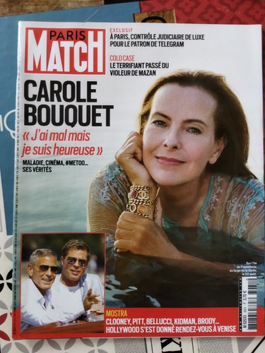 Revue paris match carole - revue*paris, match*carole