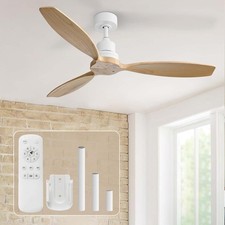 Flach-Deckenventilator Holz