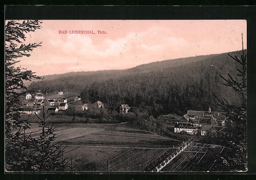 Ansichtskarte bad luisenthal - ansichtskarte,