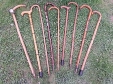 Wanderstöcke Holz 9 Stück MÄNNERTAG