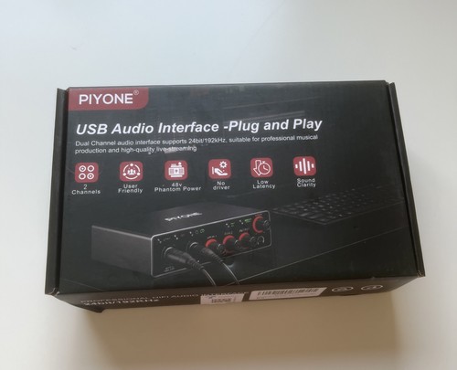 Piyone usb audio interface - usb,