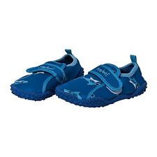 Playshoes Neopren Kinder Schuh Aqua-Schuhe Blau/Hellblau, Haifisch, EU 24/25