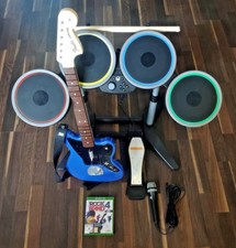 XBox One Guitar Hero Rockband Set Schlagzeug + Gitarre + Mikrofon + Spiel + OVP