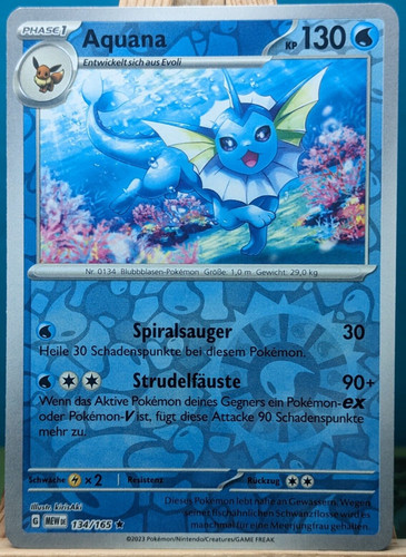 Pokemon 151 aquana - -,