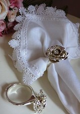 Serviettenring Rose mit