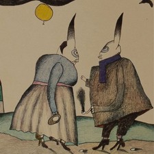 Horst Janssen Stachus und Has