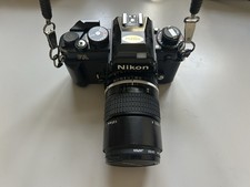 Exc+5 +++ Nikon FA 35Mm SLR Filmkamera Gehäuse Schwarz Aus JAPAN