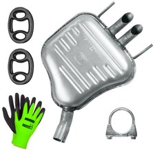 Auspuff Endtopf für Saab 9-3 2 II Limousine Cabrio Kombi 1.9 TiD 1.9 TTiD 04-12