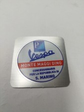 Aufkleber Vespa Händlerschild