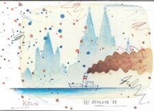 Köln Sechs Stadtbilder von Wilhelm Schlote Die schöne Insel-Karte Selten