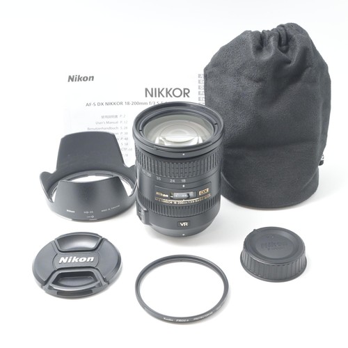 Nikon nikkor 18 200mm - nikon, dx