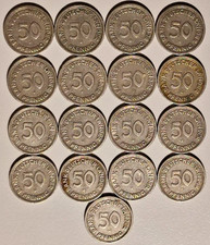 17 Münzen Bank Deutscher