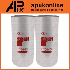 2x Fleetguard Kraftstofffilter