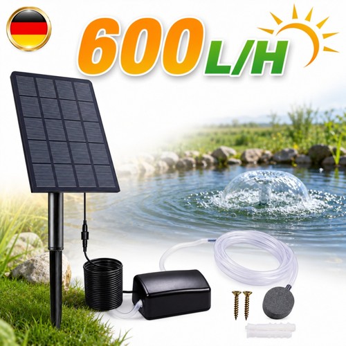 Solar teichbelüfter mit akku - teichbelüfter,