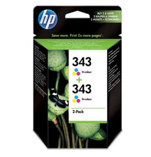 2 Stk. original HP 343 HP