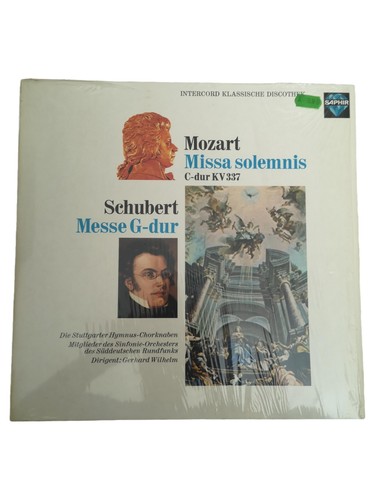 Mozart schubert klassik vinyl - mozart,