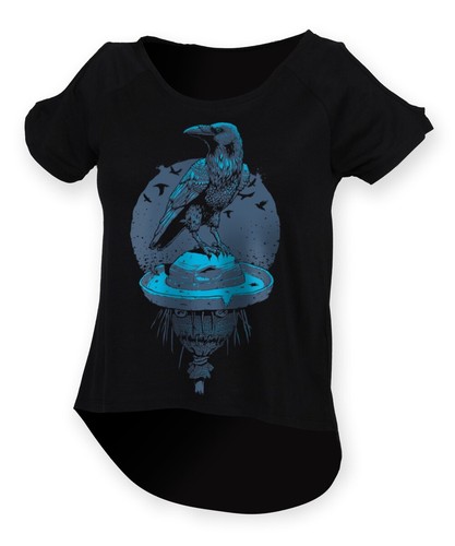 Ladyshirt renitent raven - ladyshirt, "renitent