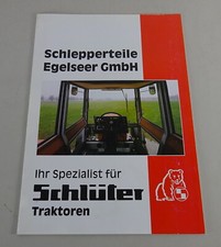 Prospekt / Broschüre Händlerprospekt Schlepperteile Eglseer GmbH ca. 2000-05