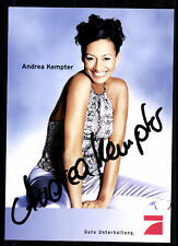 Andrea Kempter Cinemaxx TV Autogrammkarte Original Signiert ## BC 11110
