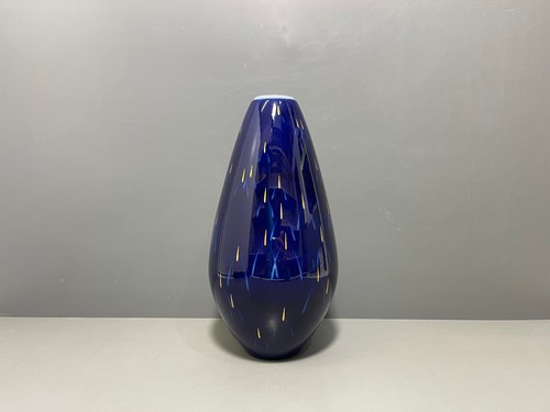 Kpm berlin vase kobaltblauer - kpm,