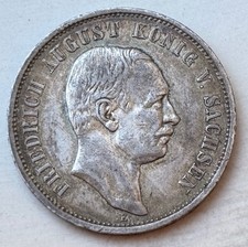 Kaiserreich sachsen mark - sachsen, 3