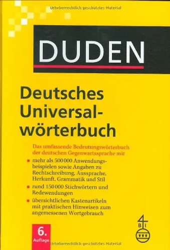 Duden deutsches - duden,