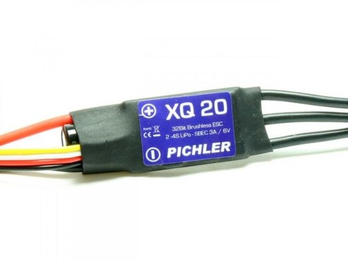 Pichler brushless regler - brushless, xq+