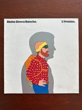 großer Prospekt / large brochure Chrysler Matra Simca Rancho MY 1977-78