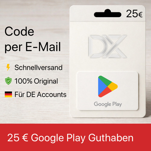 Google play euro - play, 25€