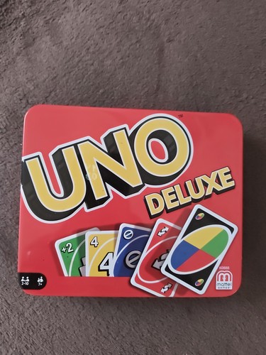 Uno deluxe kartenspiel - deluxe,