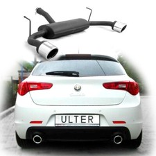 ULTER Sportauspuff Alfa Romeo Giulietta 1.75l  2.0l JTD duplex je 1 x 100mm