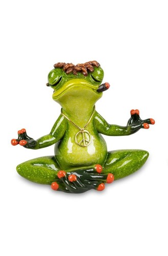 Formano dekofigur frosch yoga - formano,