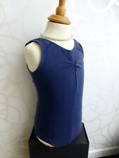 ROCH VALLEY ❤️ Ärmelloses Ballett Trikot Ballettanzug Ballettbody blau 140 146