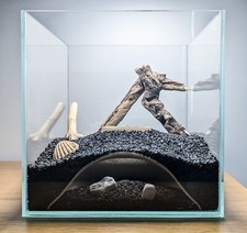 Großer natürlicher Stil unterirdisches Aquarium Höhlentunnel / Fischtank Dekorationen