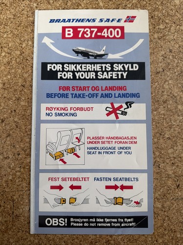 Braathens safe 737 400 - safe, 737-400