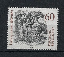 BRD "Ludwig Richter"- Mi-Nr