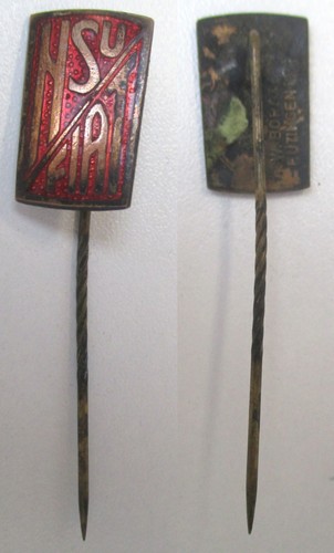 Emaillierte anstecknadel - emaillierte,