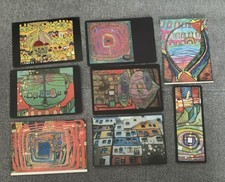 KUNST-POSTKARTEN UND Lesezeichen von HUNDERTWASSER